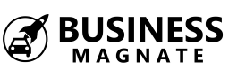 business magnate game logo